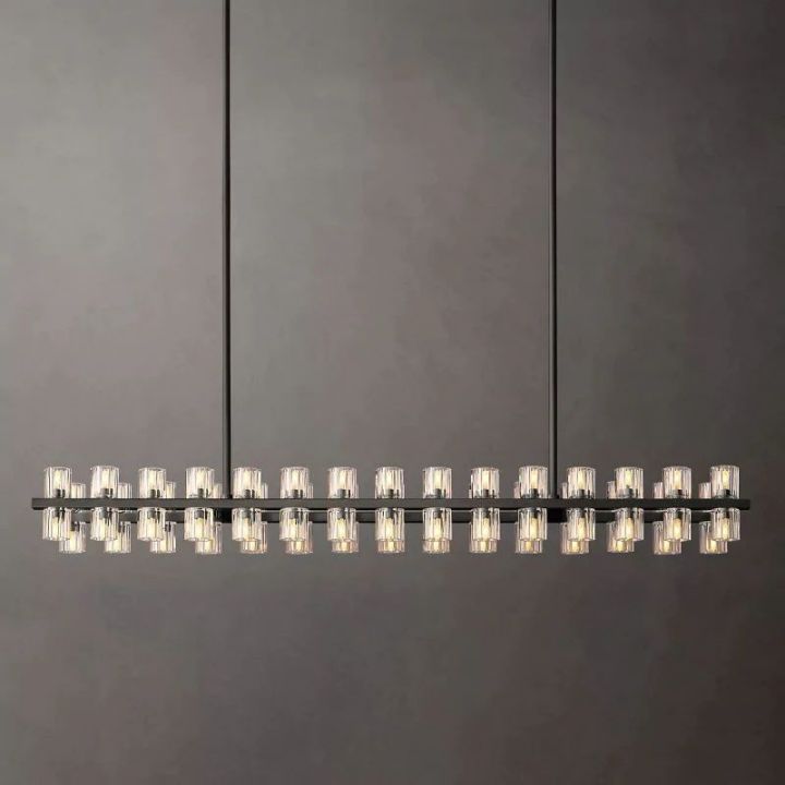 Arcachon Rectangular Chandelier 54"
