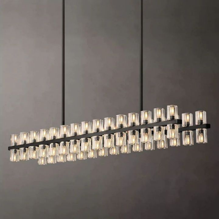 Arcachon Rectangular Chandelier 54"