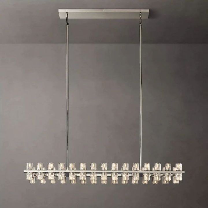 Arcachon Rectangular Chandelier 54"