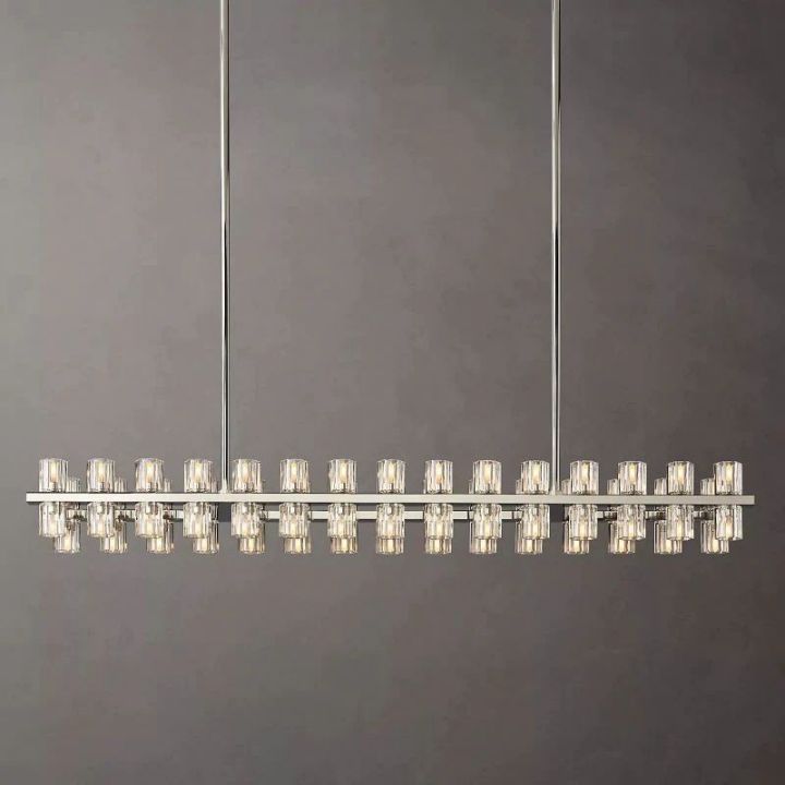 Arcachon Rectangular Chandelier 54"