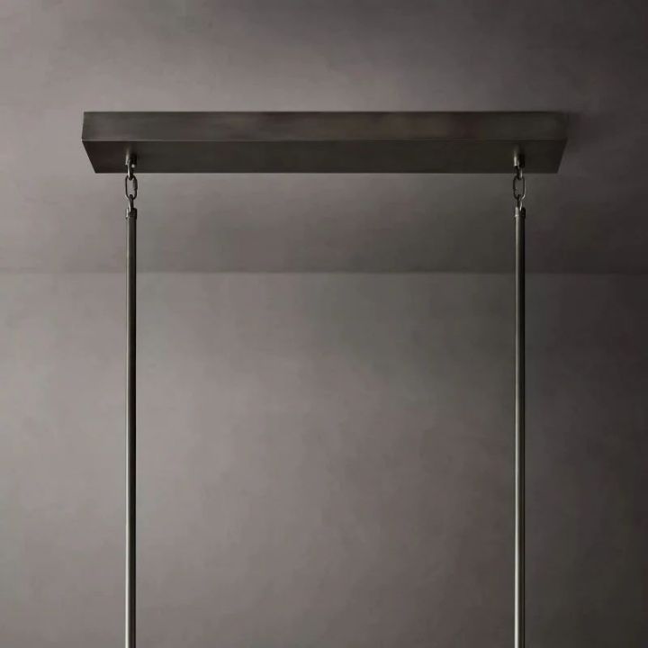 Arcachon Rectangular Chandelier 54"
