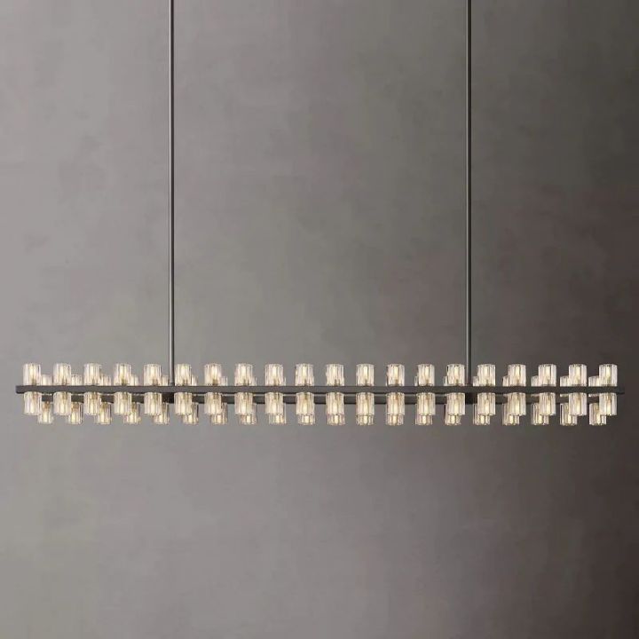 Arcachon Rectangular Chandelier 72"