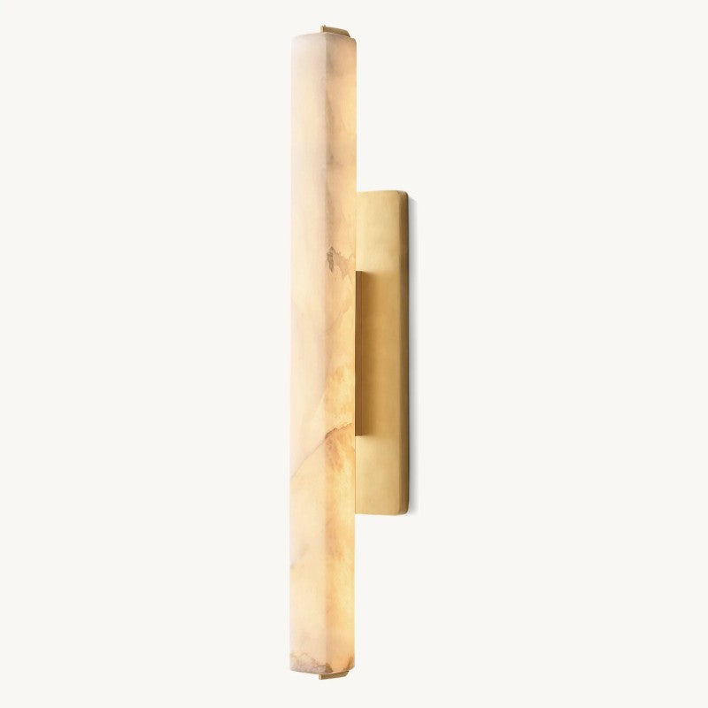 Audon Alabaster Single Sconce