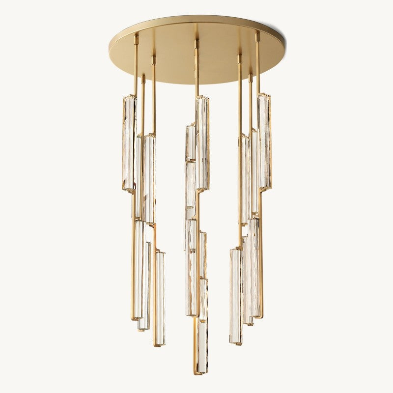 Audon Round Chandelier 40"-MEET LIGHTING