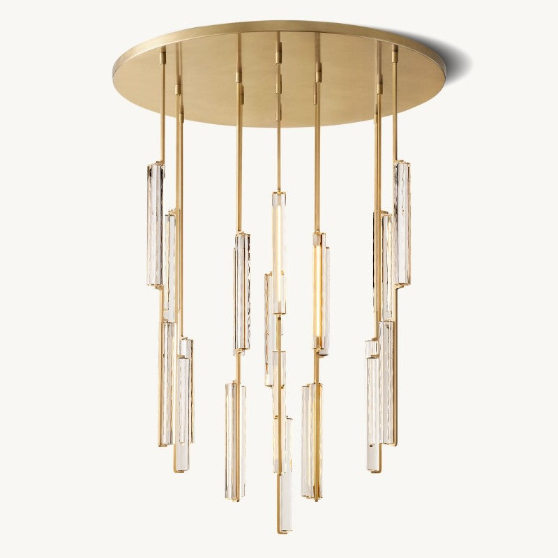 Audon Round Chandelier 56"-MEET LIGHTING