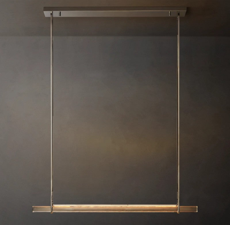 Audon Single Bar Linear Chandelier 60"-MEET LIGHTING