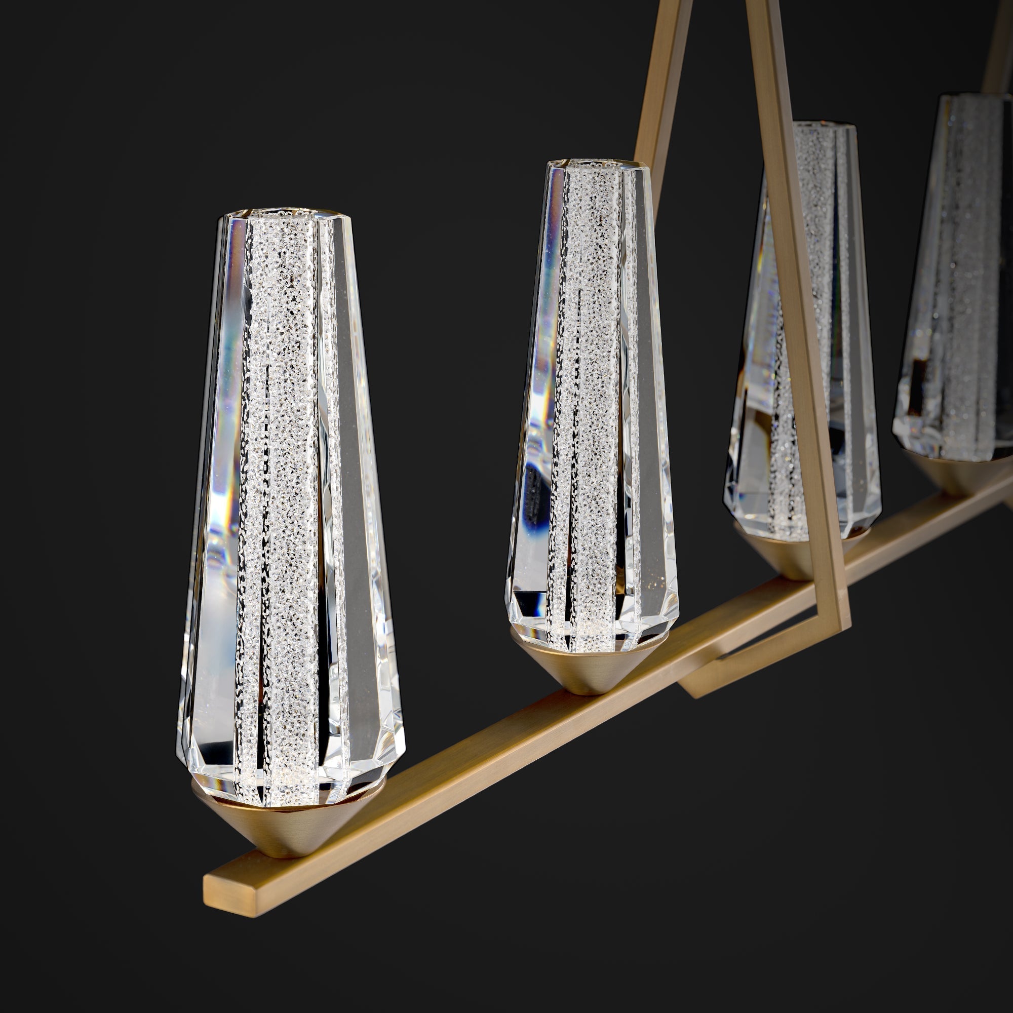 Devotion Linear Chandelier 6 Light