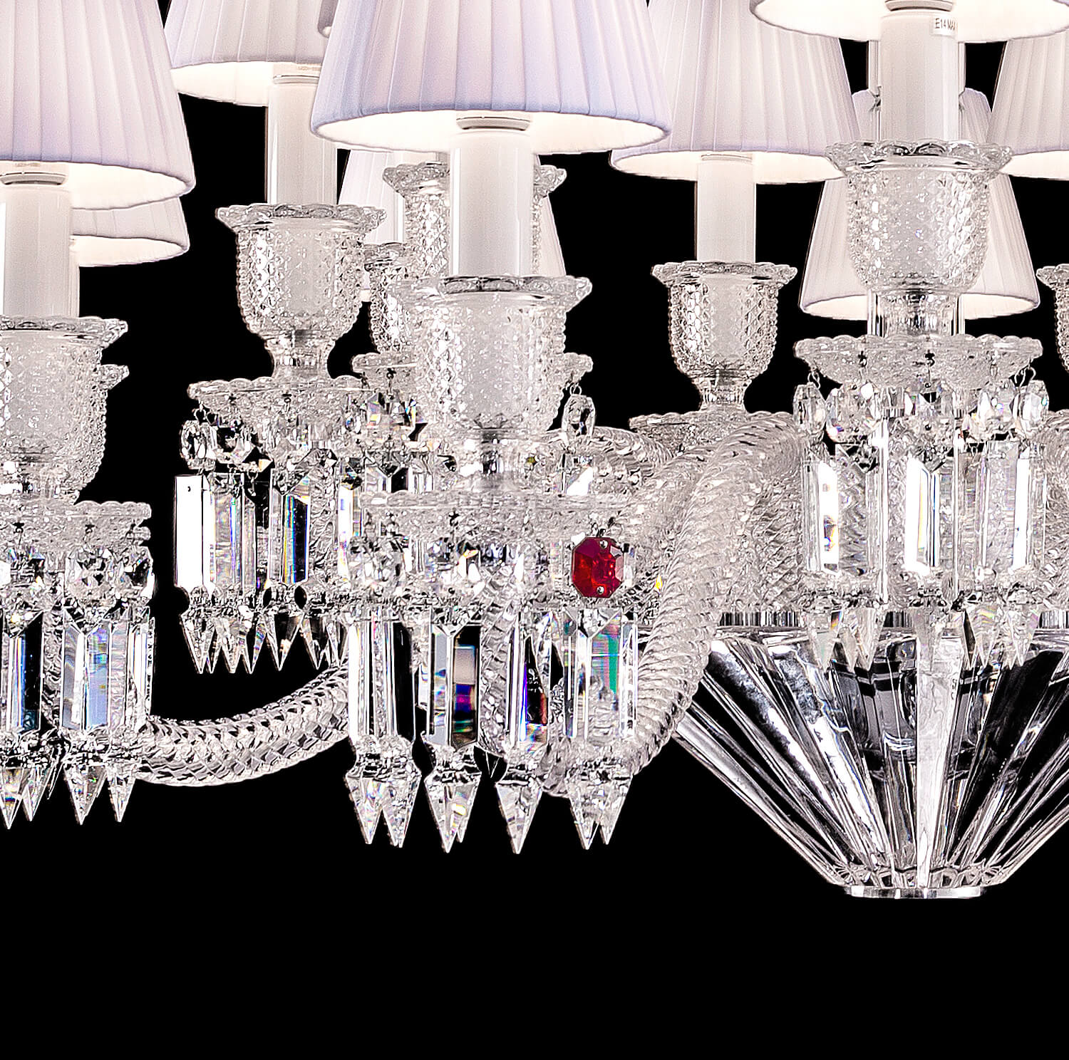Baccarat short Zenith Crystal Chandelier-MEET LIGHTING