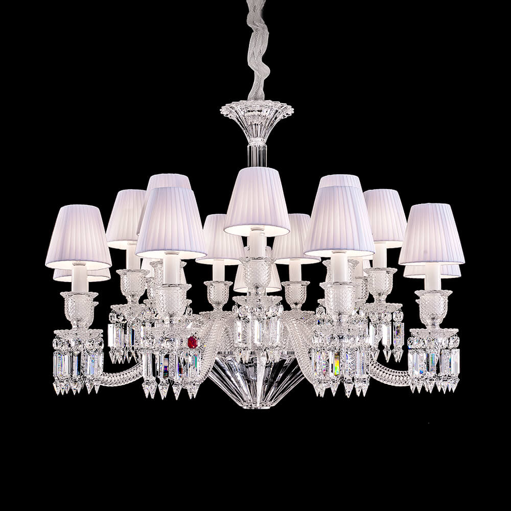 Baccarat short Zenith Crystal Chandelier-MEET LIGHTING