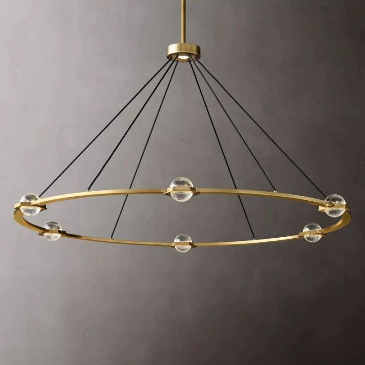 Eclatant Round Chandelier 60"
