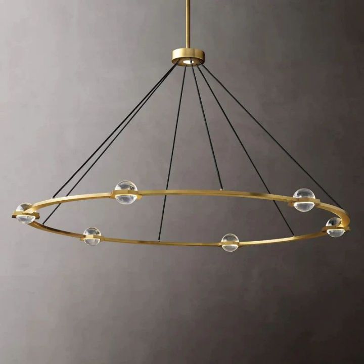 Eclatant Round Chandelier 60"