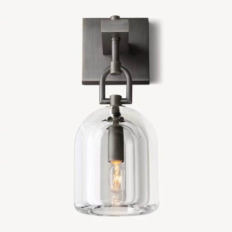 Botanist Bell Crystal Wall Sconce