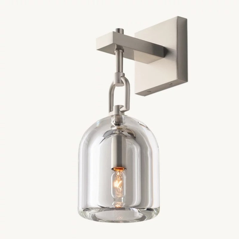 Botanist Bell Crystal Wall Sconce
