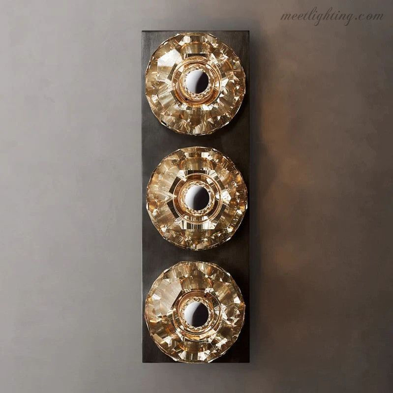 Boule Glass Linear Short Wall Sconce-Meet Lighting