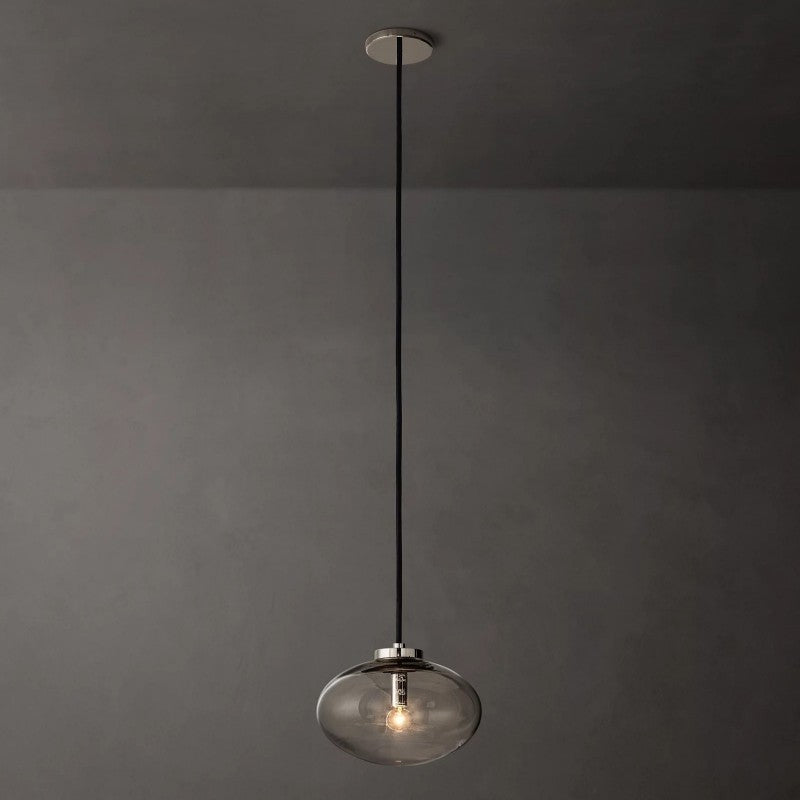 Cabrette Clear Glass Pendant