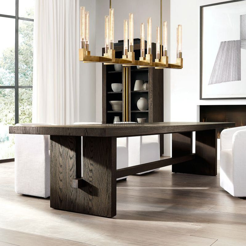 Cannele Linear Chandelier 55"-MEET LIGHTING