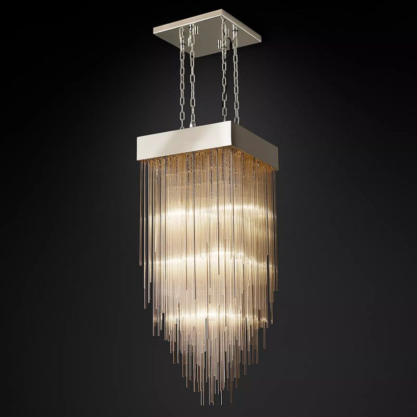 Casocada Square Chandelier 20"