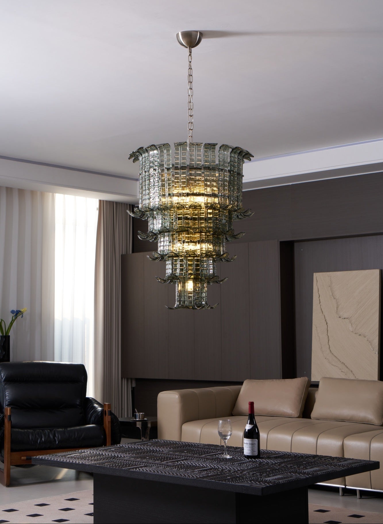 Cascade Murano Chandelier