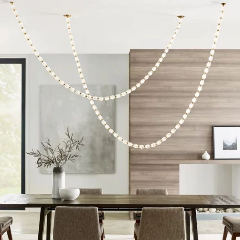 Charm Necklace Chandelier-MEET LIGHTING