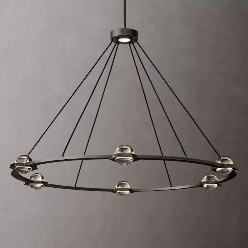 Ecbatant Round Chandelier-MEET LIGHTING