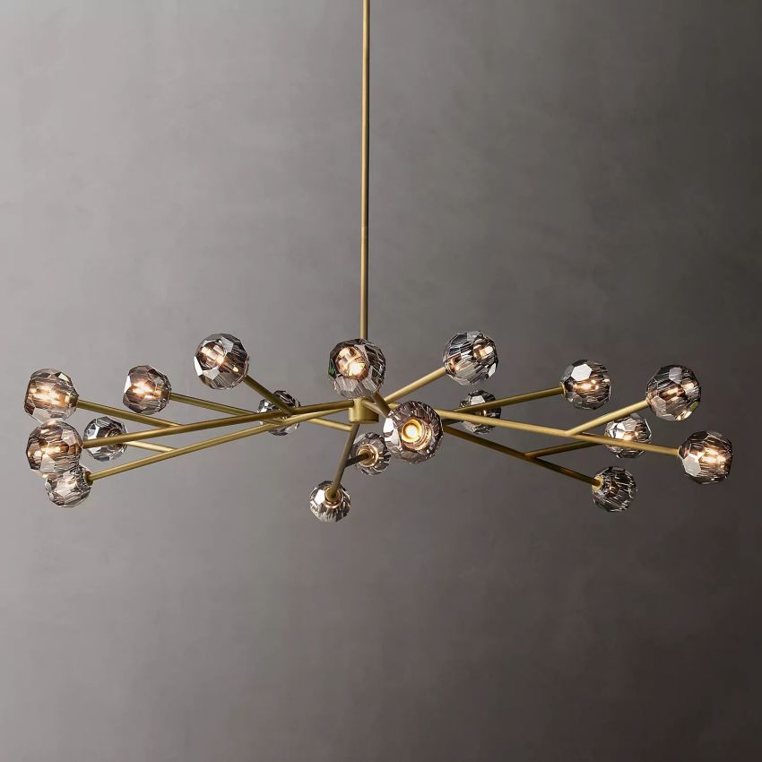 Boule Round Chandelier-MEET LIGHTING