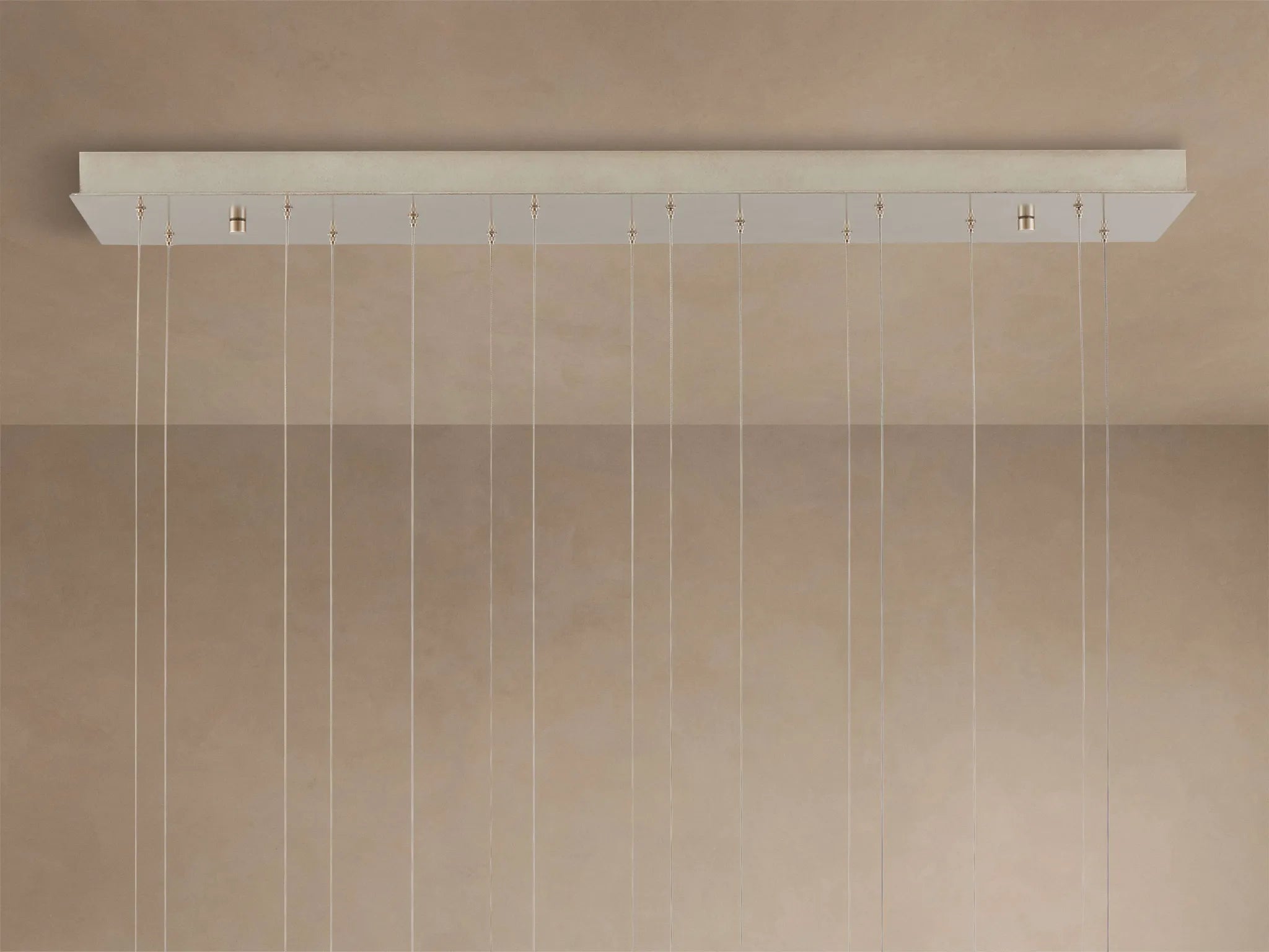 Edda Modern Glass Linear Chandelier