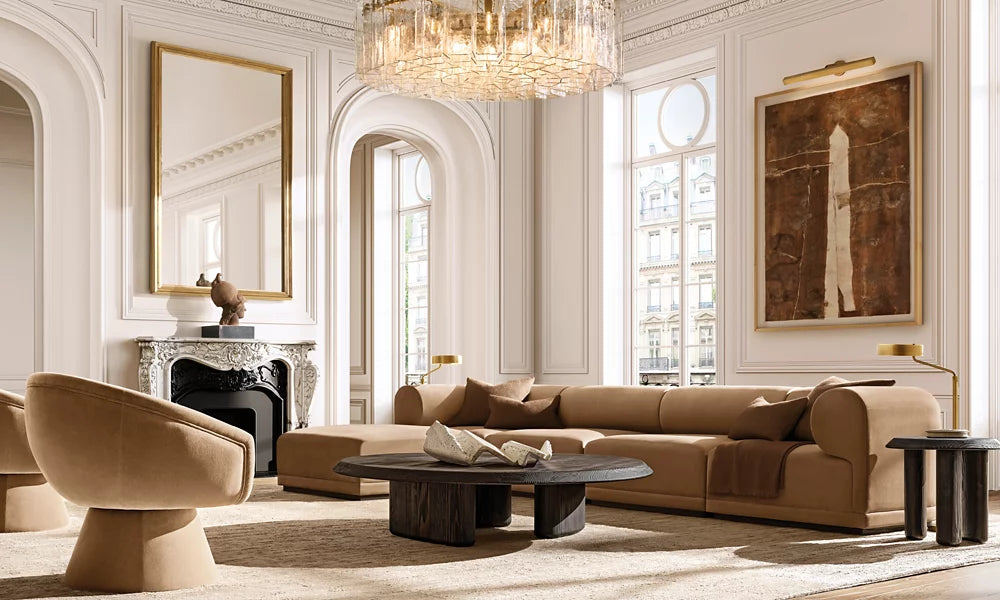 Lattic Clear Glass Round Chandelier 37"-MEET LIGHTING