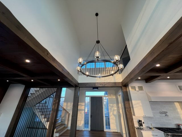 Demart Double Round Chandelier 48"-MEET LIGHTING