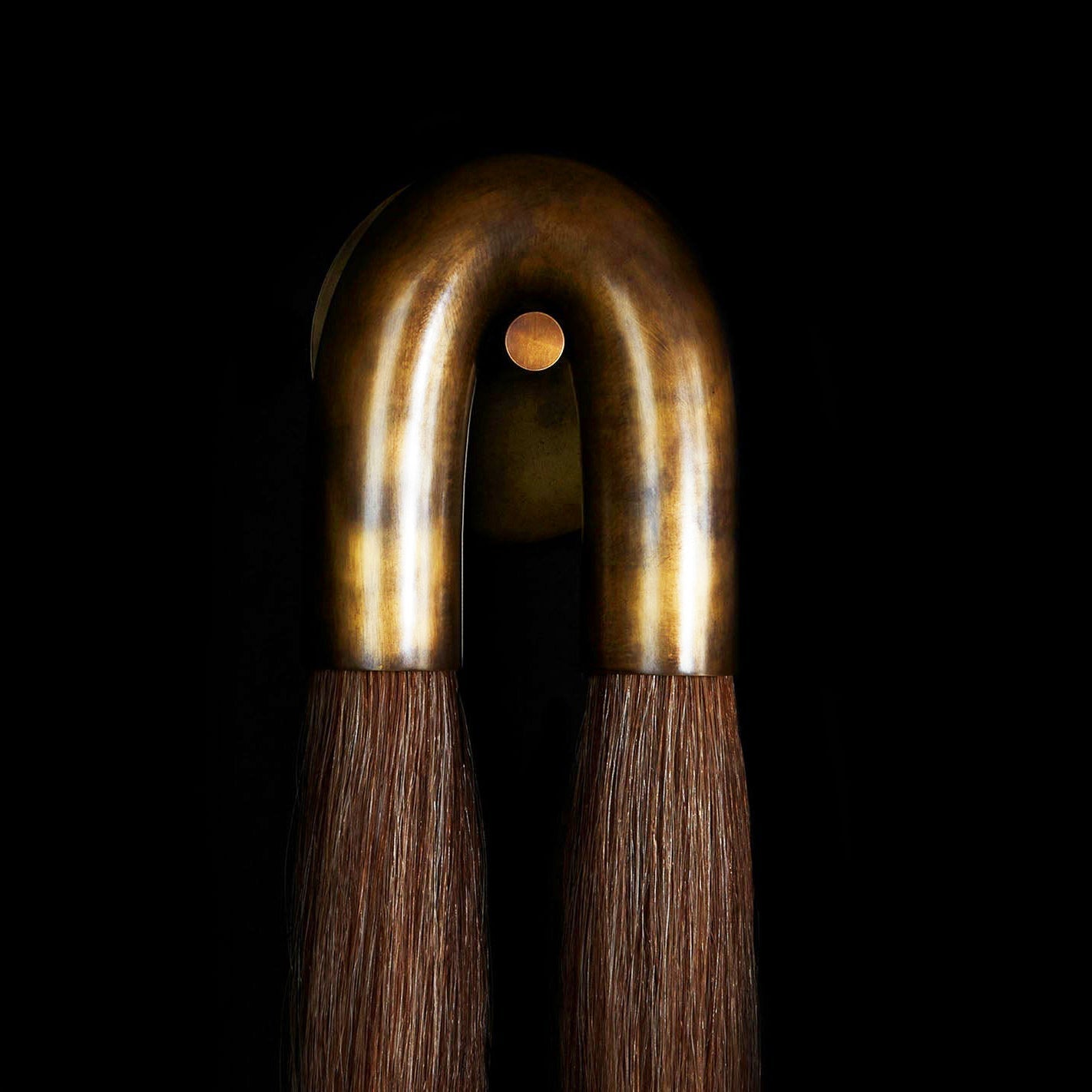 Antonia Horsehair Double Sconce by Meetlighting