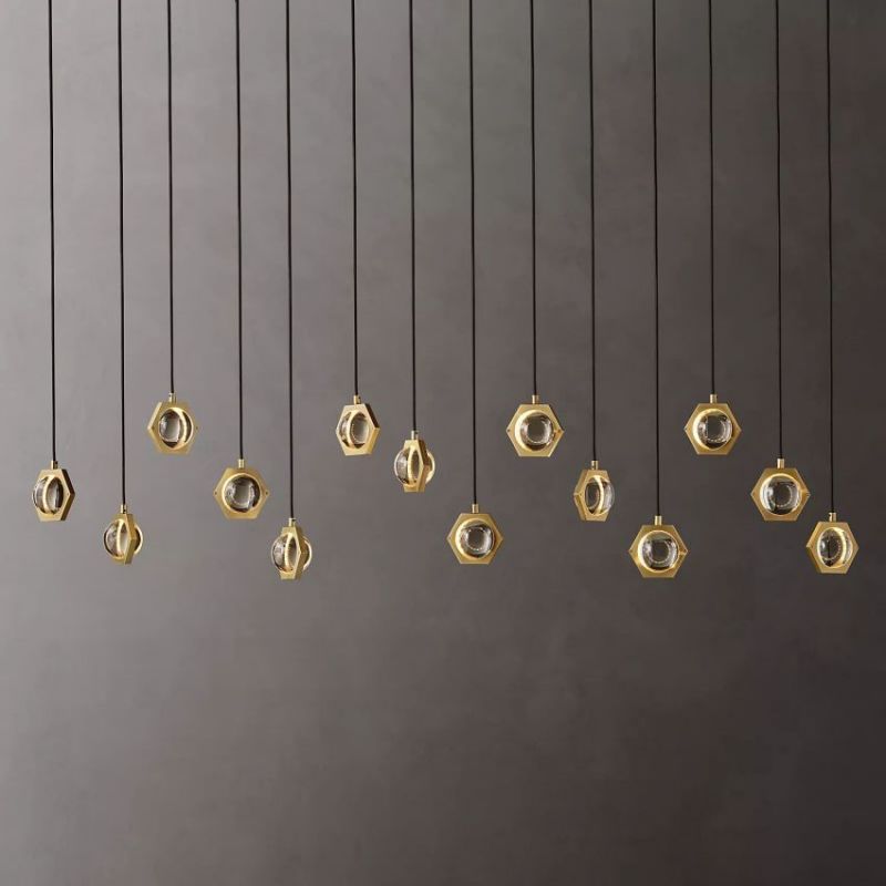 Ecbatant Linear Chandelier 72"-MEET LIGHTING