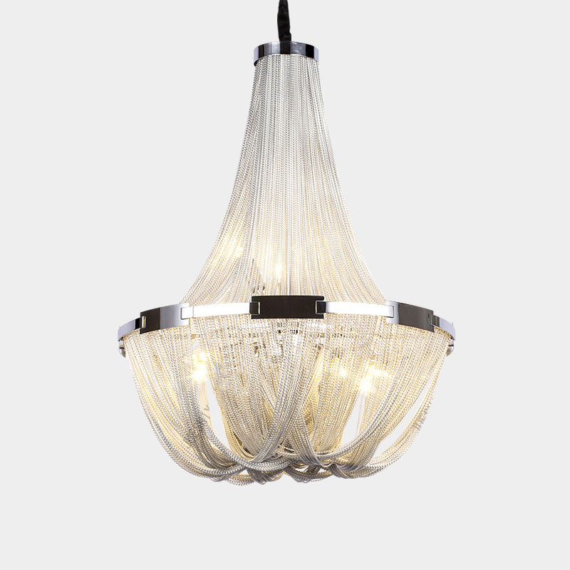 Eldorado Luxury Aluminum Chain Tassel Chandelier-MEET LIGHTING