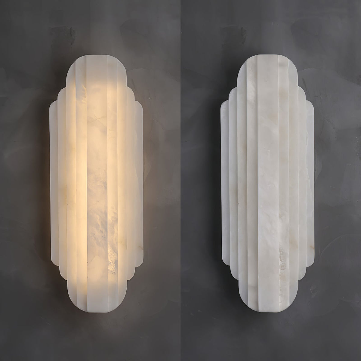 Estelle Alabaster Wall Sconce by Meetlighting