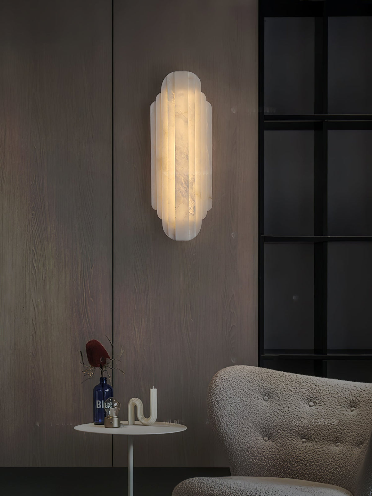 Estelle Alabaster Wall Sconce by Meetlighting