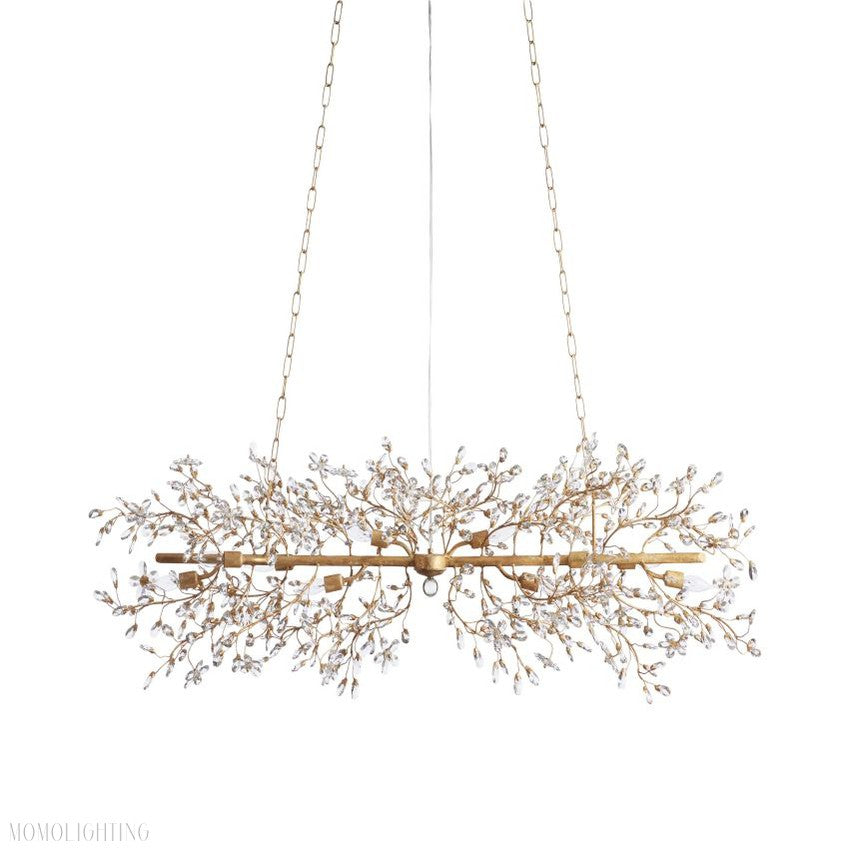 Fiore Linear Chandelier 43"W 68"W-Momo Lighting