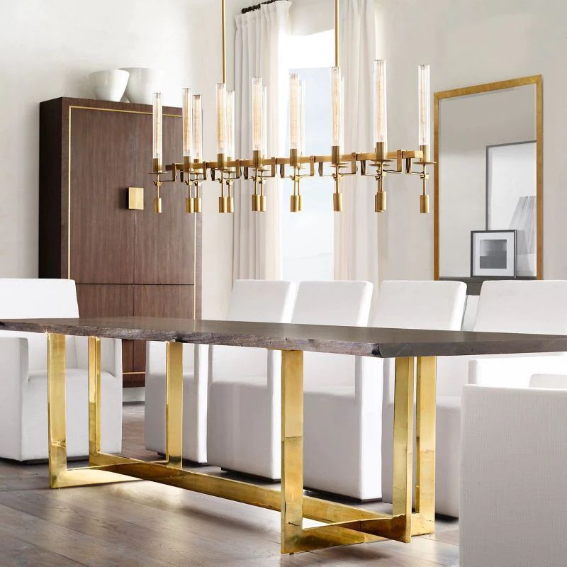 Fonta Linear Chandelier 54"-MEET LIGHTING