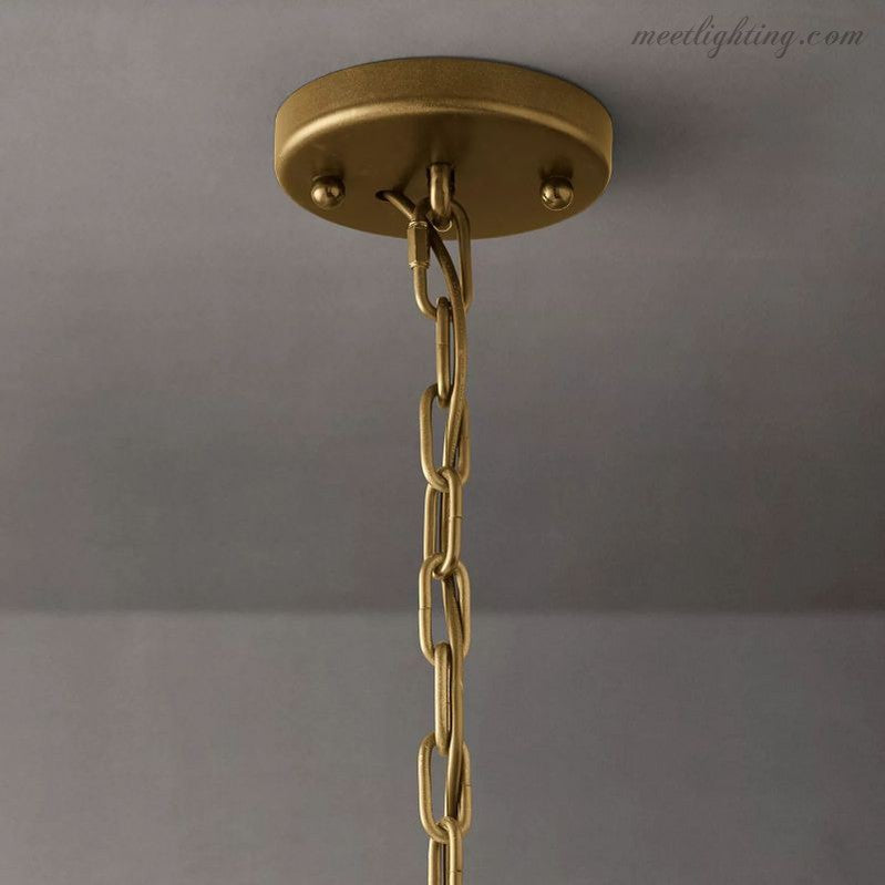 Harlow Crystal Round Chandelier 19"-MEET LIGHTING