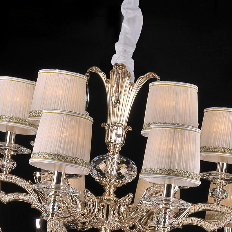 Maria Crystal Classic Chandelier 44" 18 Lights - Meet Lighting