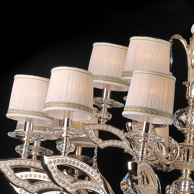 Maria Crystal Classic Chandelier 44" 18 Lights - Meet Lighting