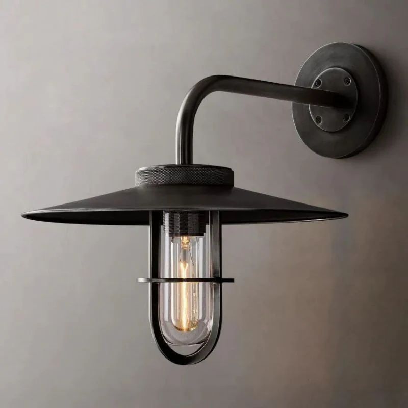 Jazz Barn Outdoor Wall Sconce-Meet Lighting