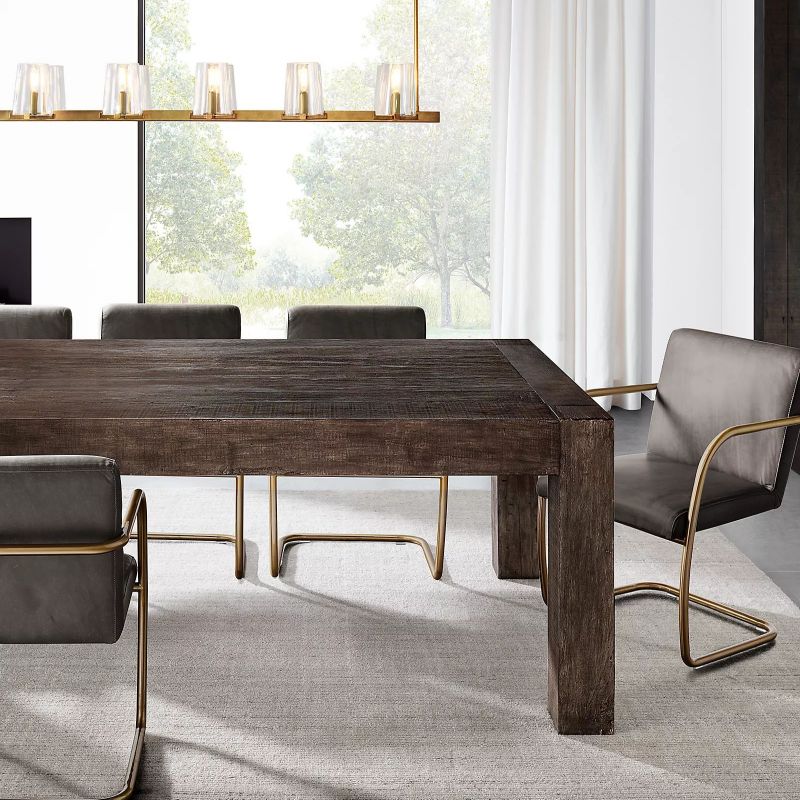 Kuseau Glass Linear Chandelier 60"-MEET LIGHTING