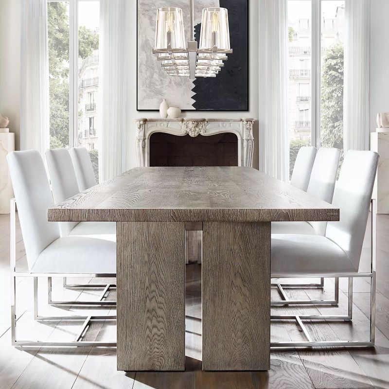 Kuseau Glass Linear Chandelier 60"-MEET LIGHTING