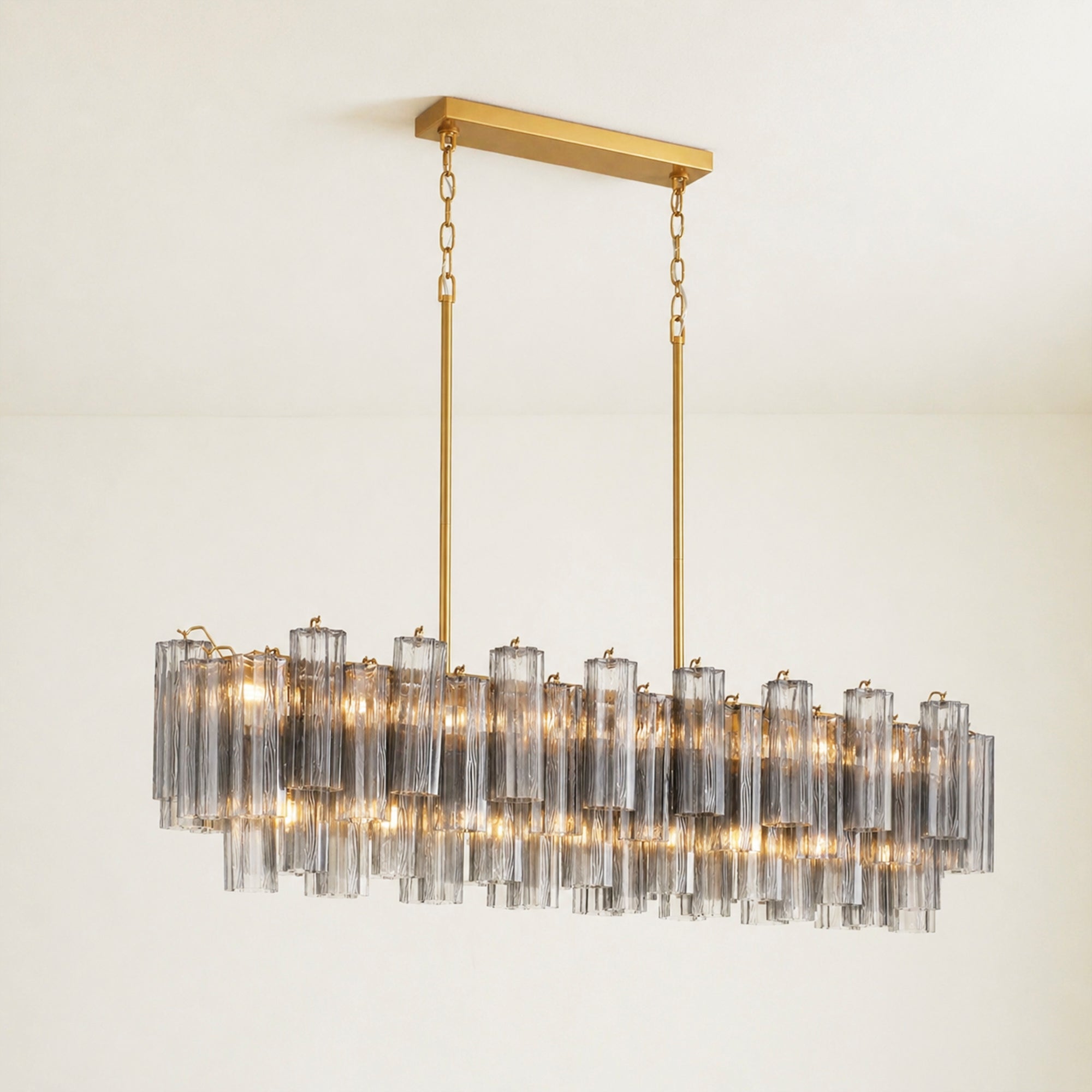 Addis Linear Chandelier by Meetlighting