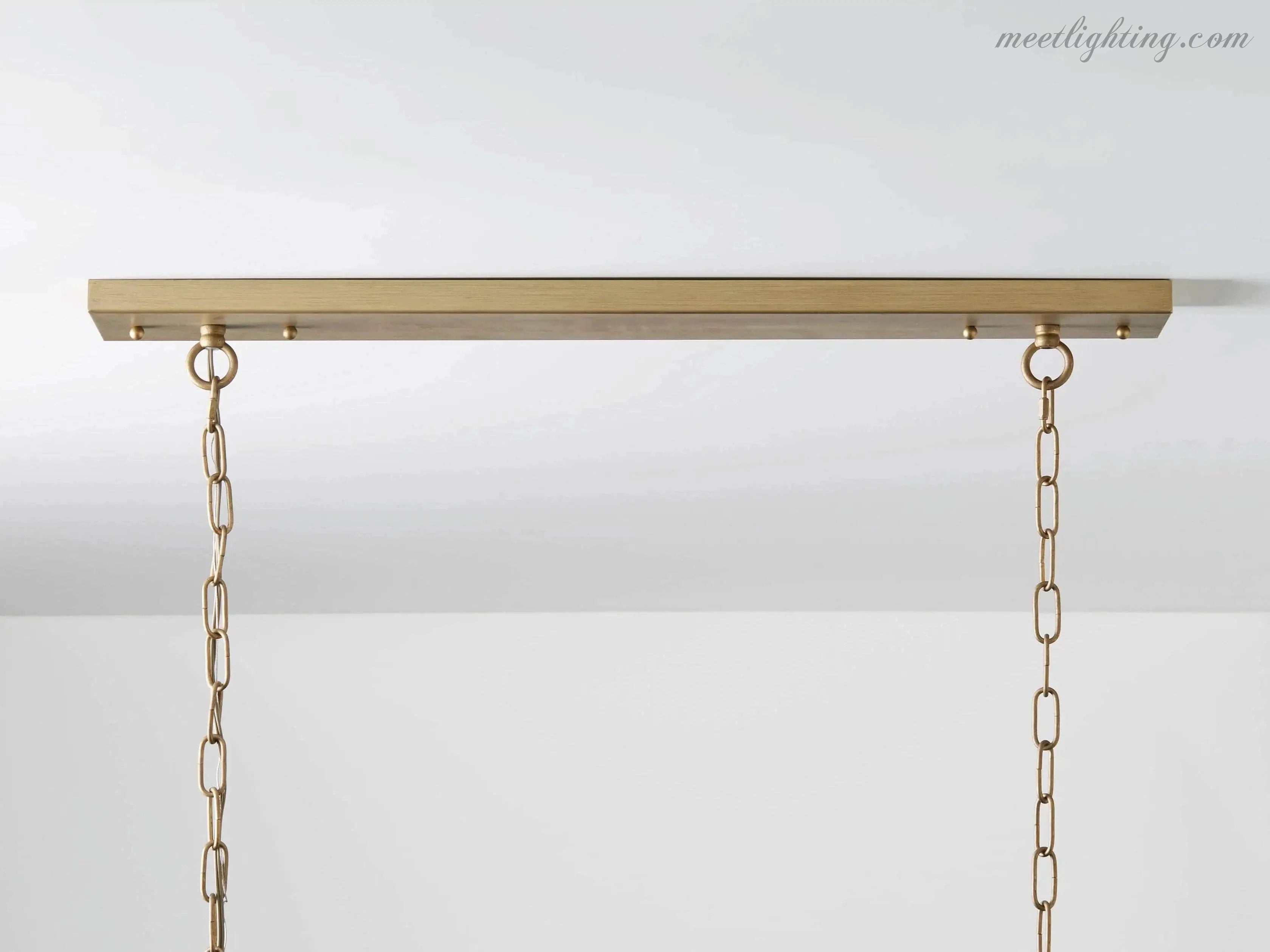 Leyland Tiered Rectangular Crystal Chandelier-MEET LIGHTING