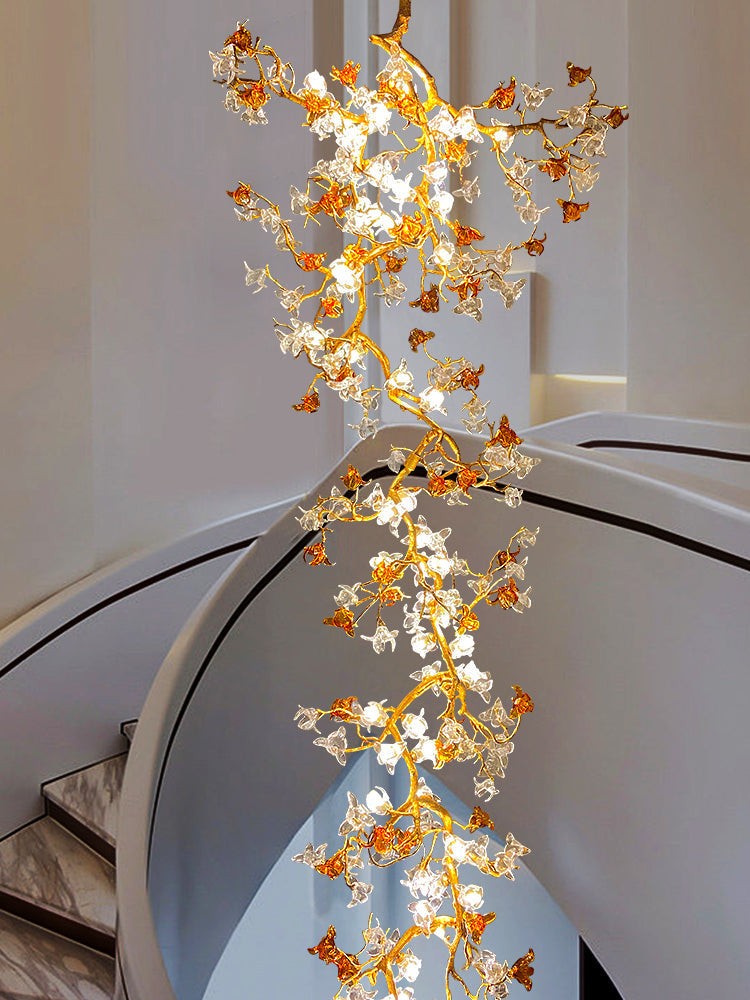 Luxury Villa Elegant Villa Blossom and Branch Chandelier,-MEET LIGHTING