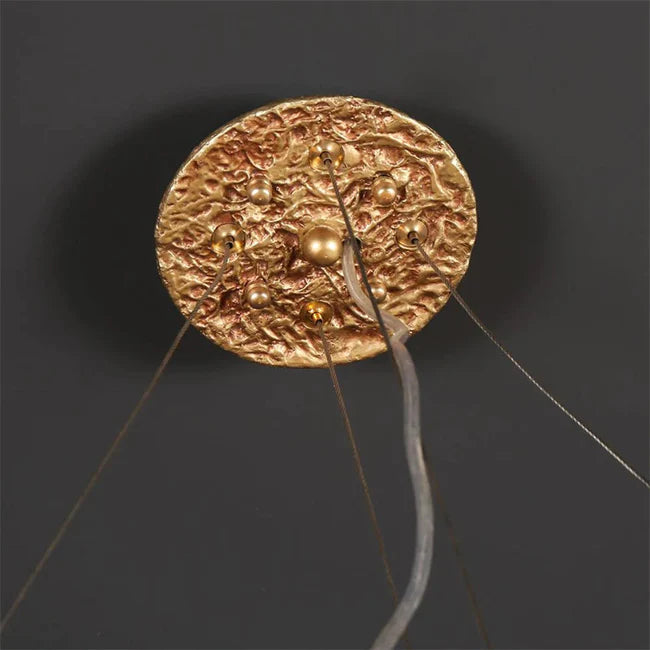 Modern Branch Chandelier Drop Flower D 39.3"