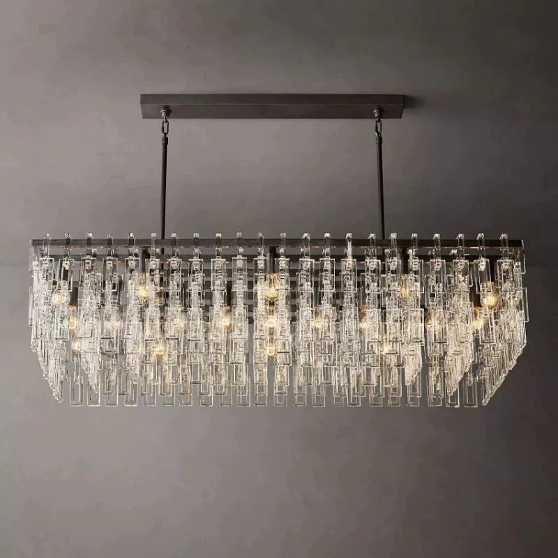 Marignan Rectangle Chandelier 60"