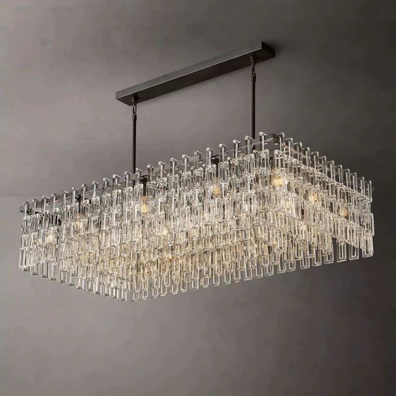 Marignan Rectangle Chandelier 60"