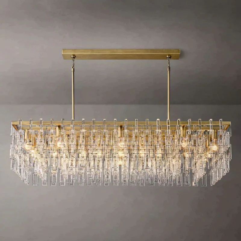 Marignan Rectangle Chandelier 60"