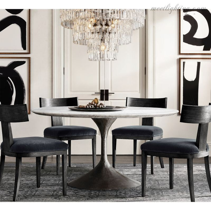 Marignan Five-Tier Round Chandelier 36"-MEET LIGHTING