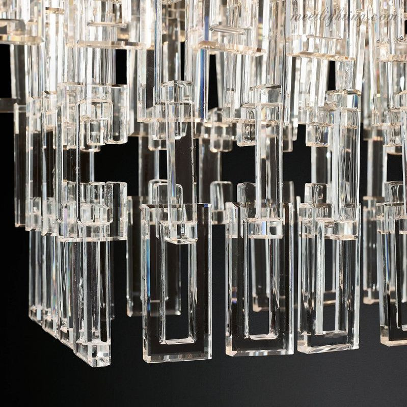 Marignan Five-Tier Round Chandelier 60"-MEET LIGHTING